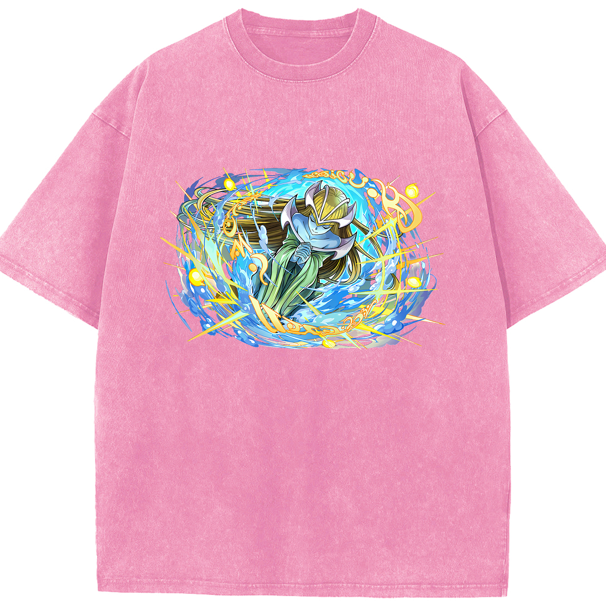（画像用） 遊☆戯☆王 Yu-Gi-Oh! 綿100% ヴィンテージ風 半袖Tシャツ（フロントプリント）
